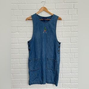 cutest vintage jean overalls!